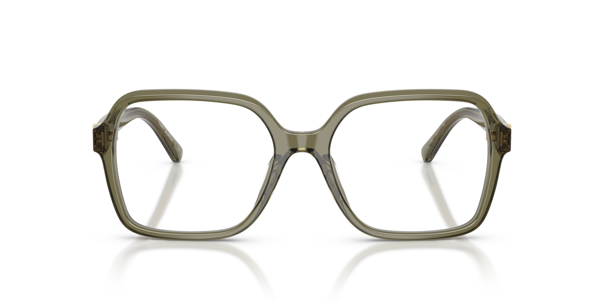 Tory Burch TY2173U Transparent Olive, Size: M