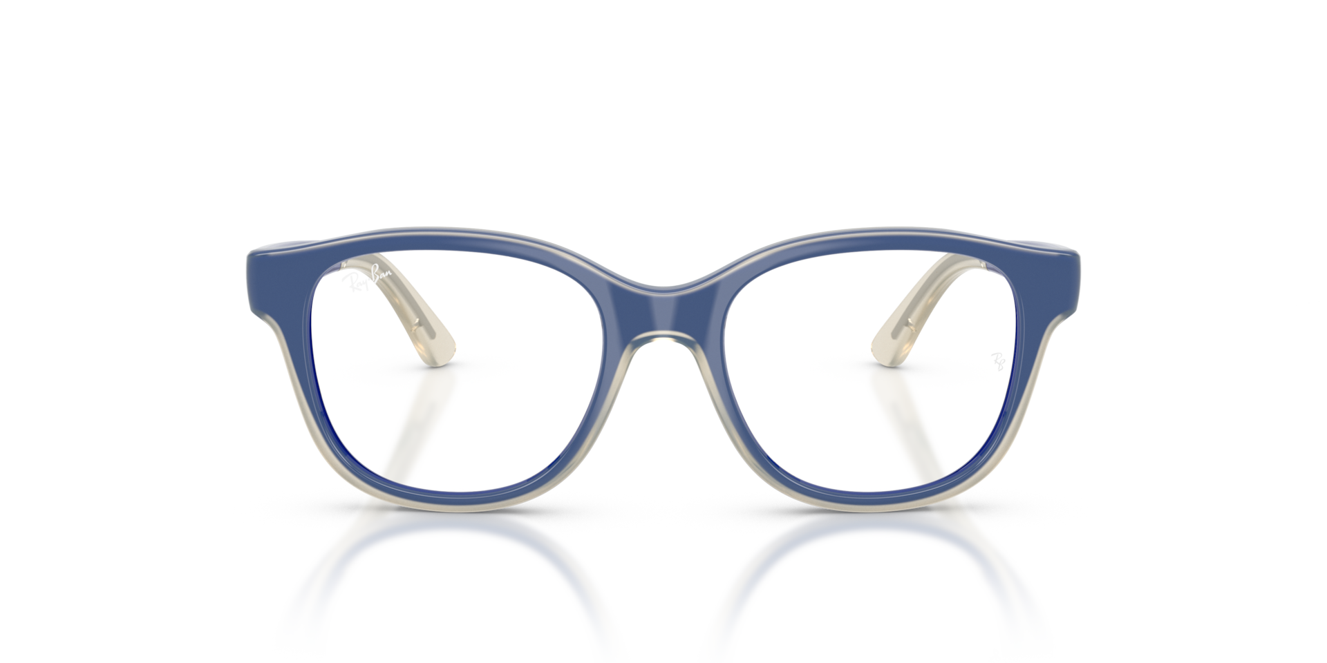 Ray-Ban RB1950 OPTICS KIDS EVERFLEX Blue On Transparent, Size: S