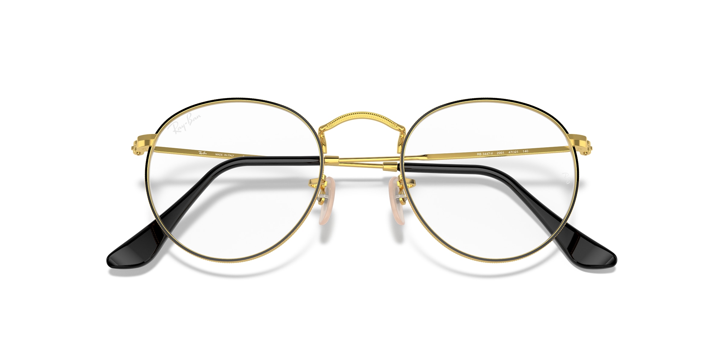 Ray-Ban Glasses RB3447V ROUND METAL OPTICS