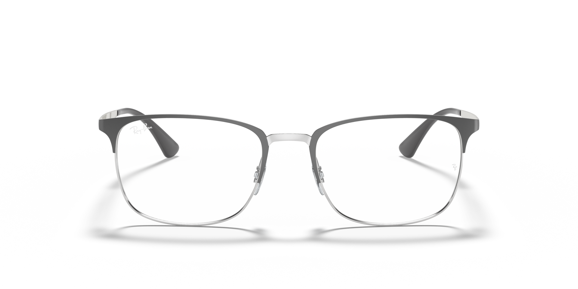 Ray-Ban RB6421 OPTICS Grey On Silver, Size: L