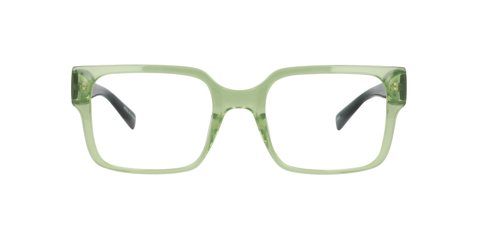 Clearly ZEST Transparent Light Green, Size: M