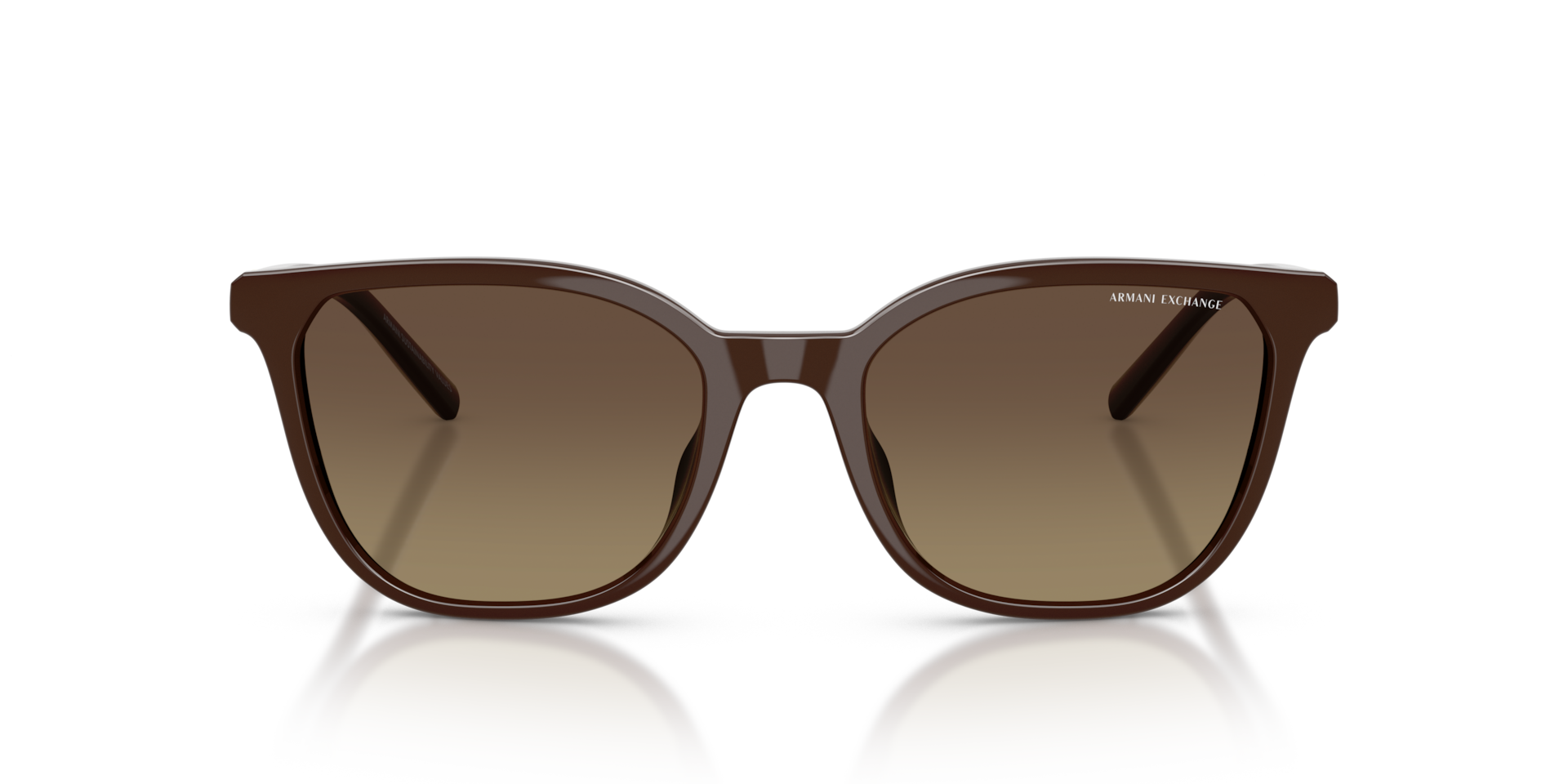 Armani Exchange AX4168SU Shiny Dark Brown, Size: M