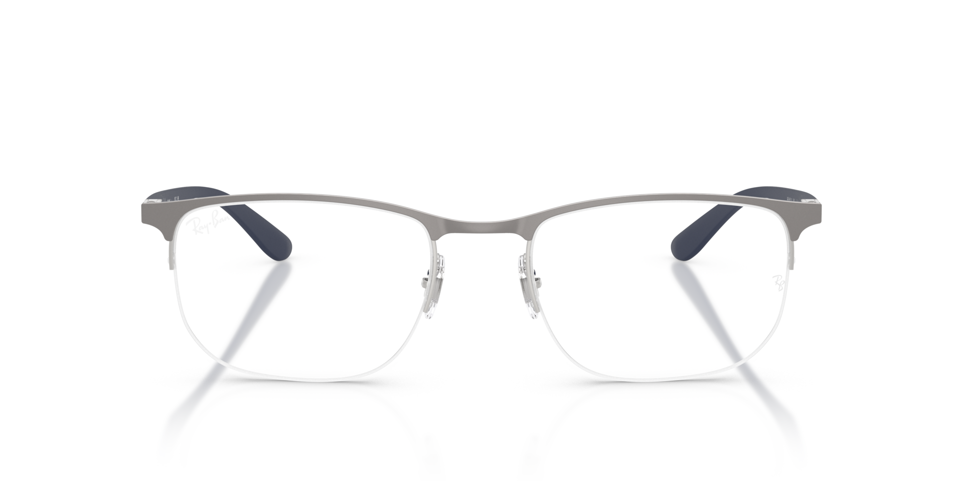 Ray-Ban RB6513 OPTICS Matt Gunmetal On Silver, Size: L