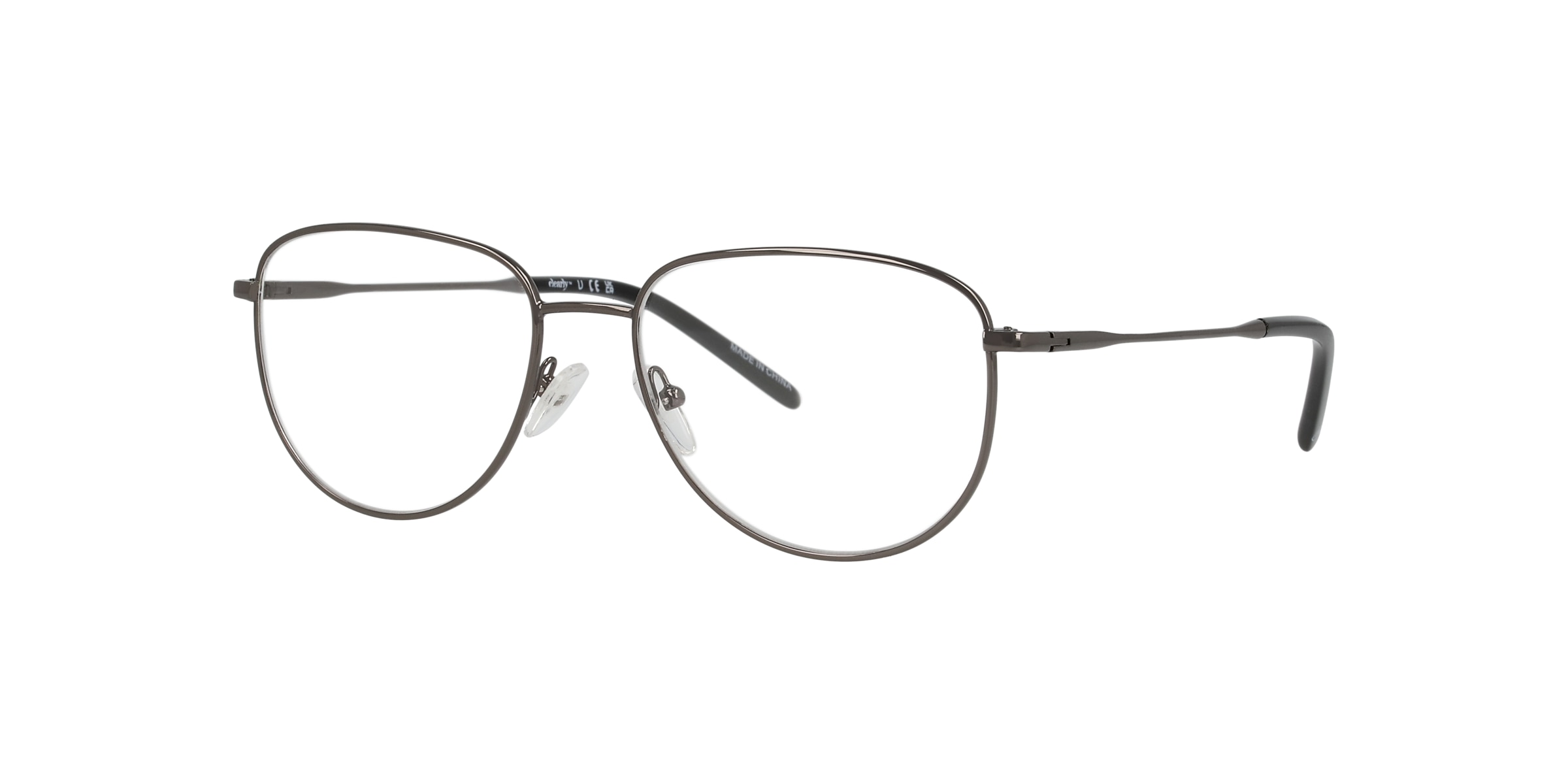 Clearly Glasses GREEN STEEL