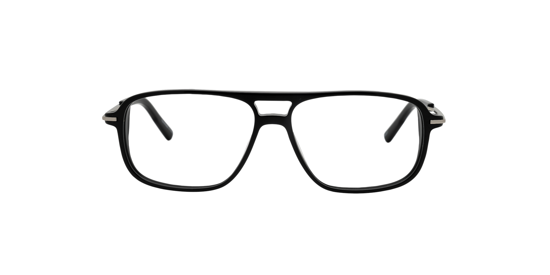 Clearly AVIATION Black/shiny Silver, Size: S