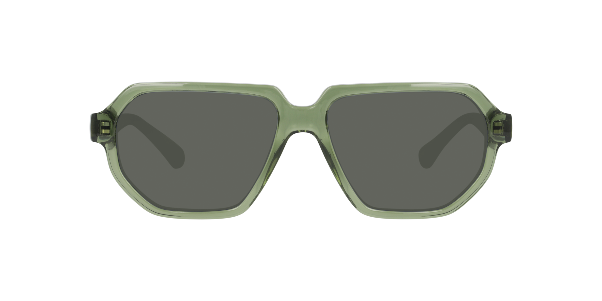 Clearly BEACH Translucent Dark Green, Size: XL