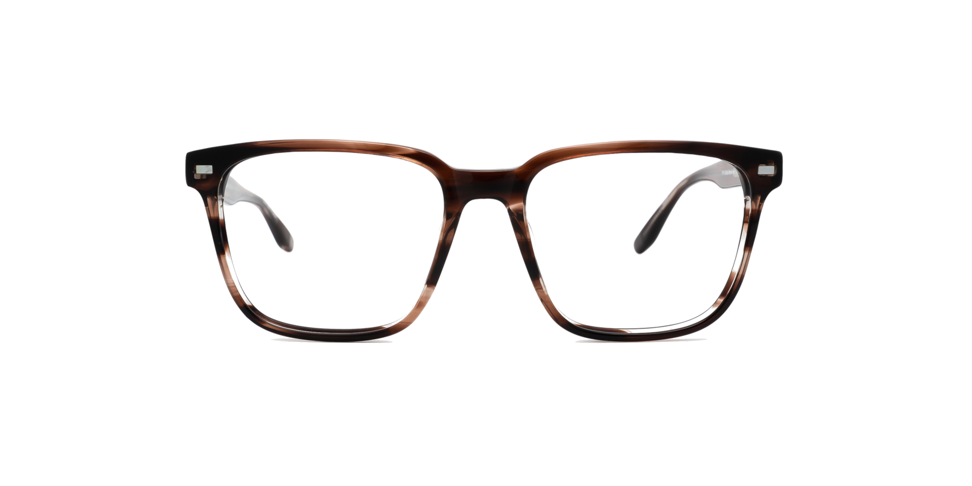 Clearly PITT Crystal Brown Horn, Size: M