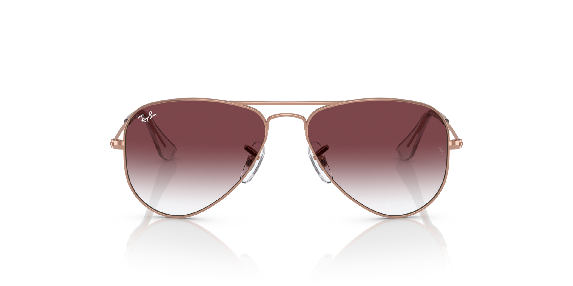 Ray-Ban RB9506S AVIATOR KIDS Rose Gold, Size: L