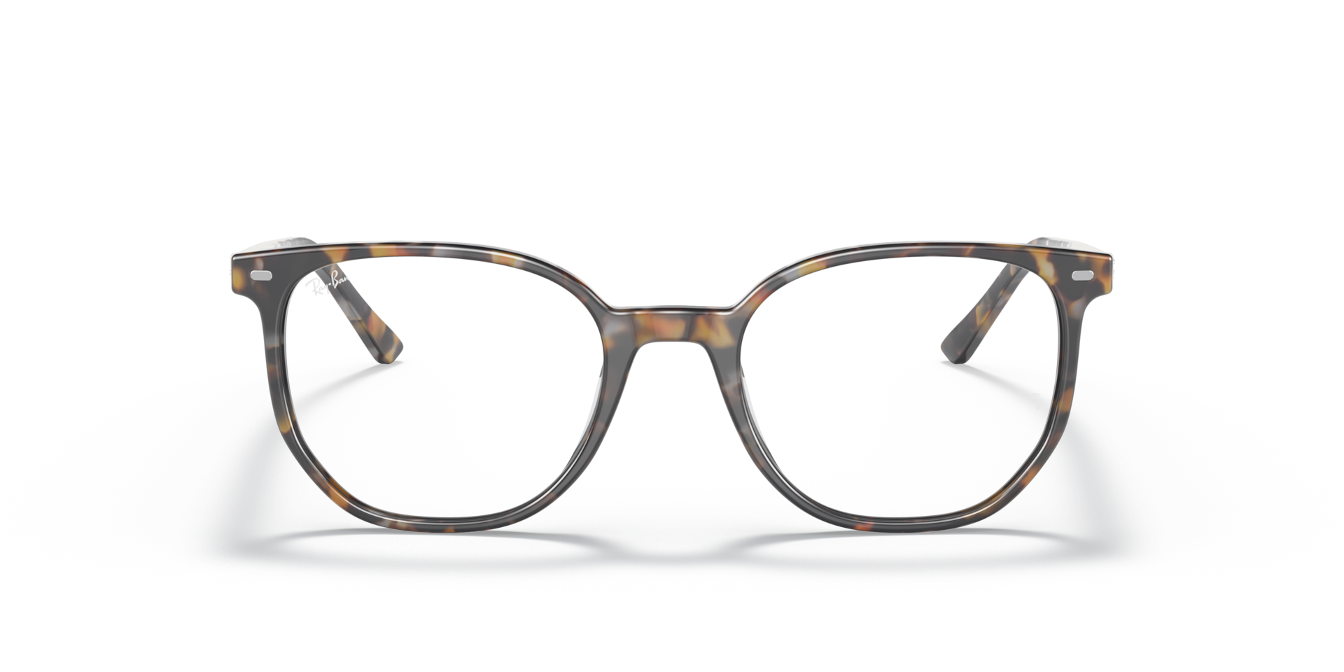 Ray-Ban RB5397 ELLIOT OPTICS Brown Grey Havana, Size: XS