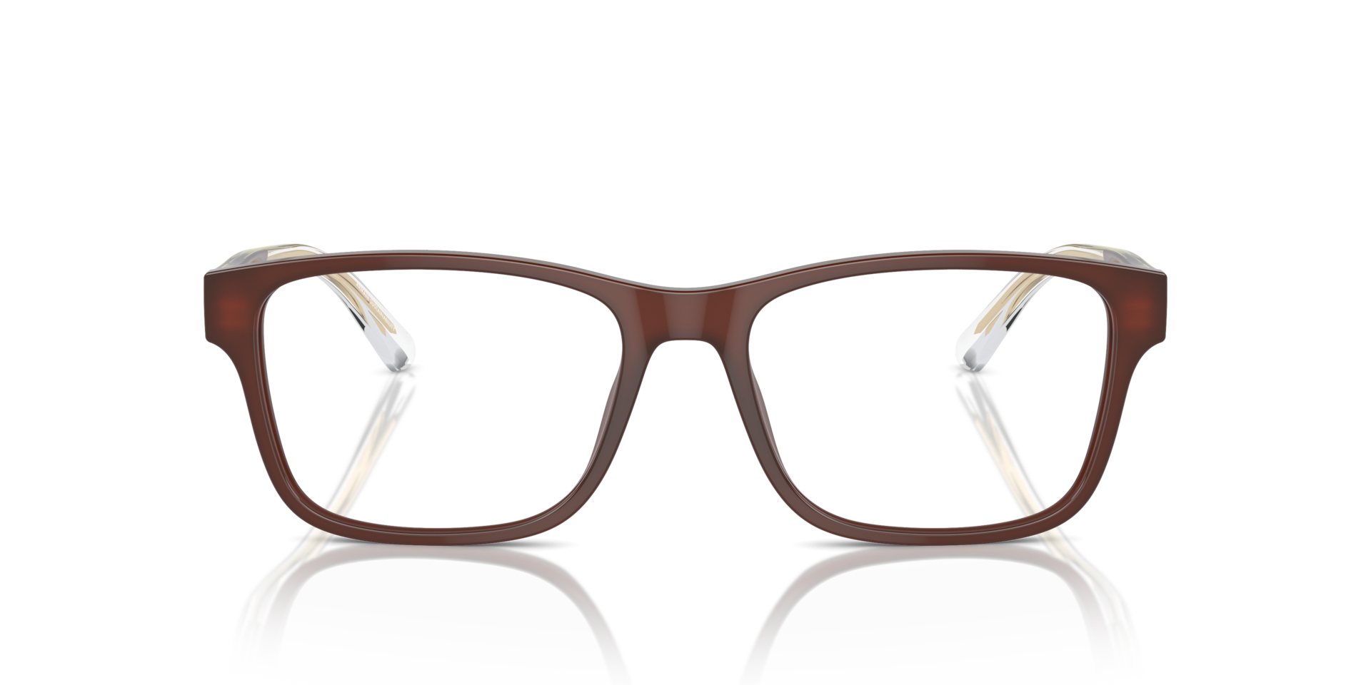 Emporio Armani EA3239 Shiny Opaline Brown, Size: M