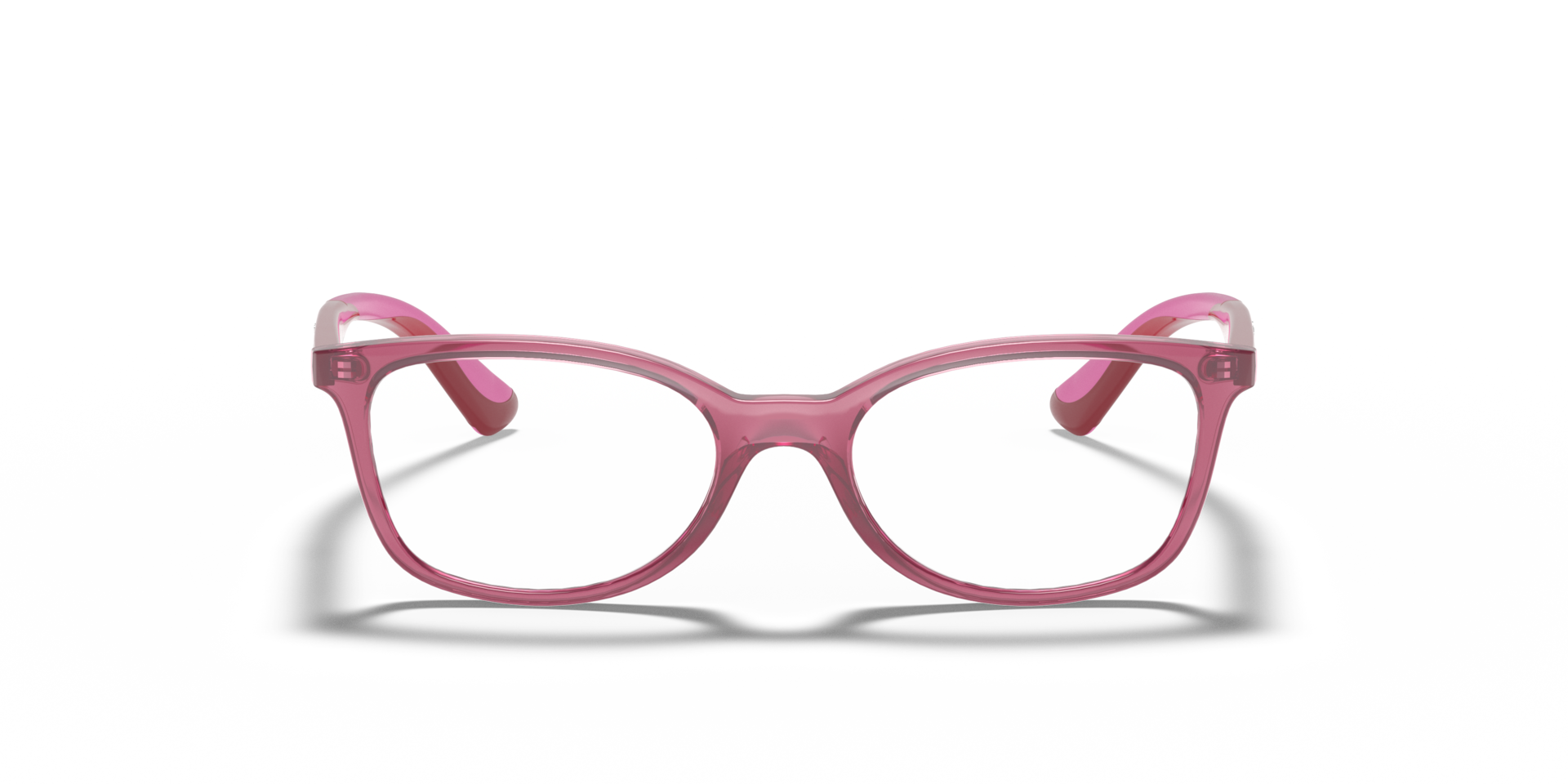 Ray-Ban RB1586 OPTICS KIDS Transparent Red, Size: S