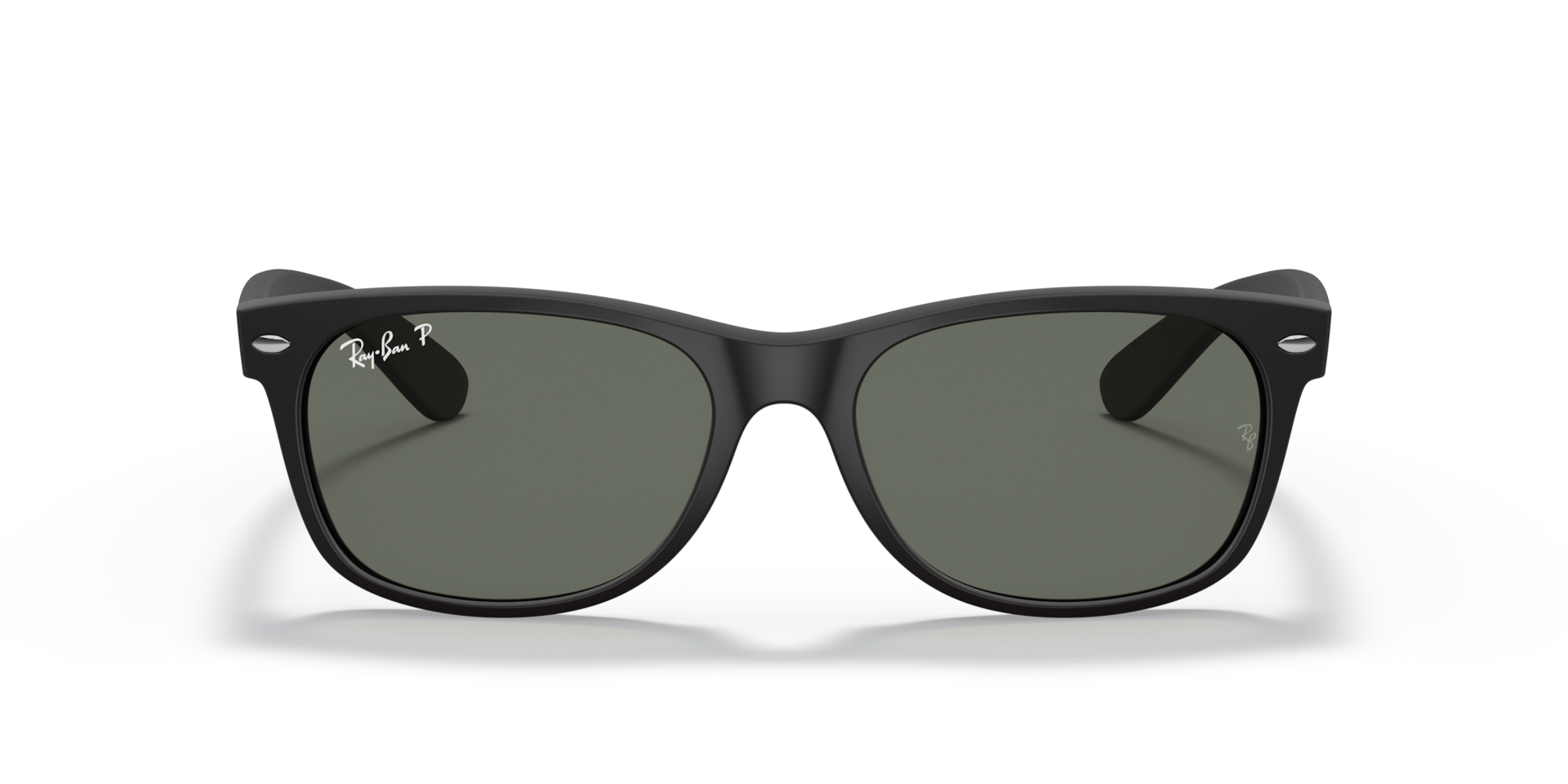 Ray-Ban RB2132 NEW WAYFARER CLASSIC Rubber Black, Size: M