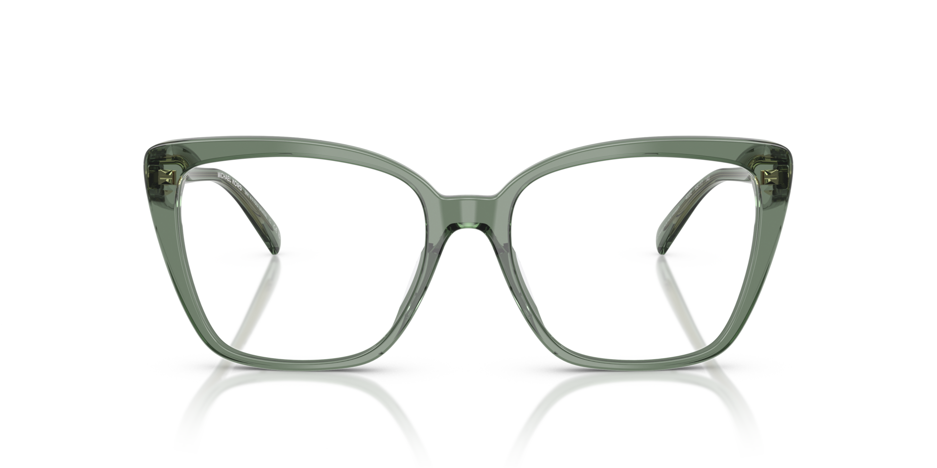 Michael Kors MK4110U AVILA Smokey Olive Transparent, Size: S