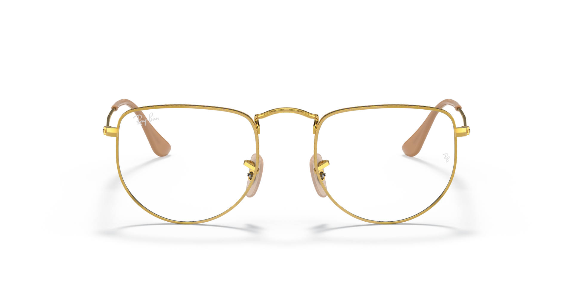 Ray-Ban RB3958V ELON OPTICS Gold, Size: S