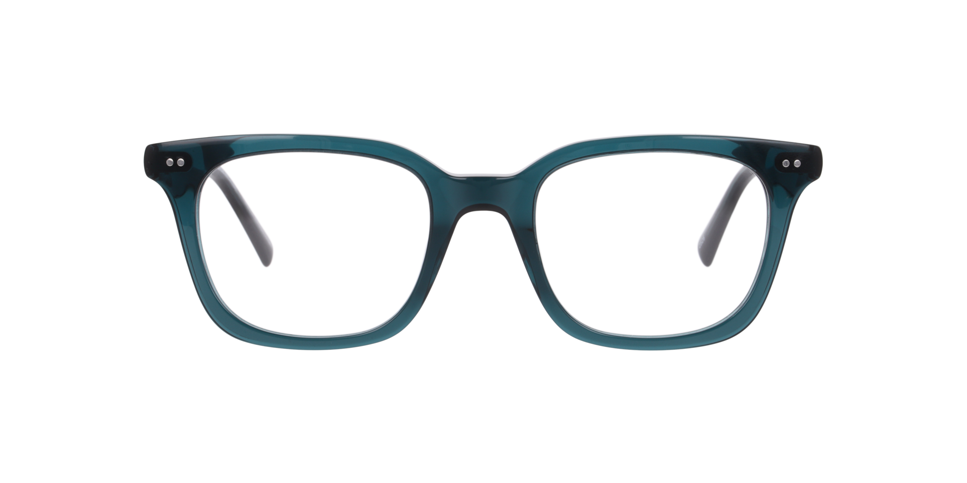 Clearly TEAGAN Transparent Dark Green, Size: XXL