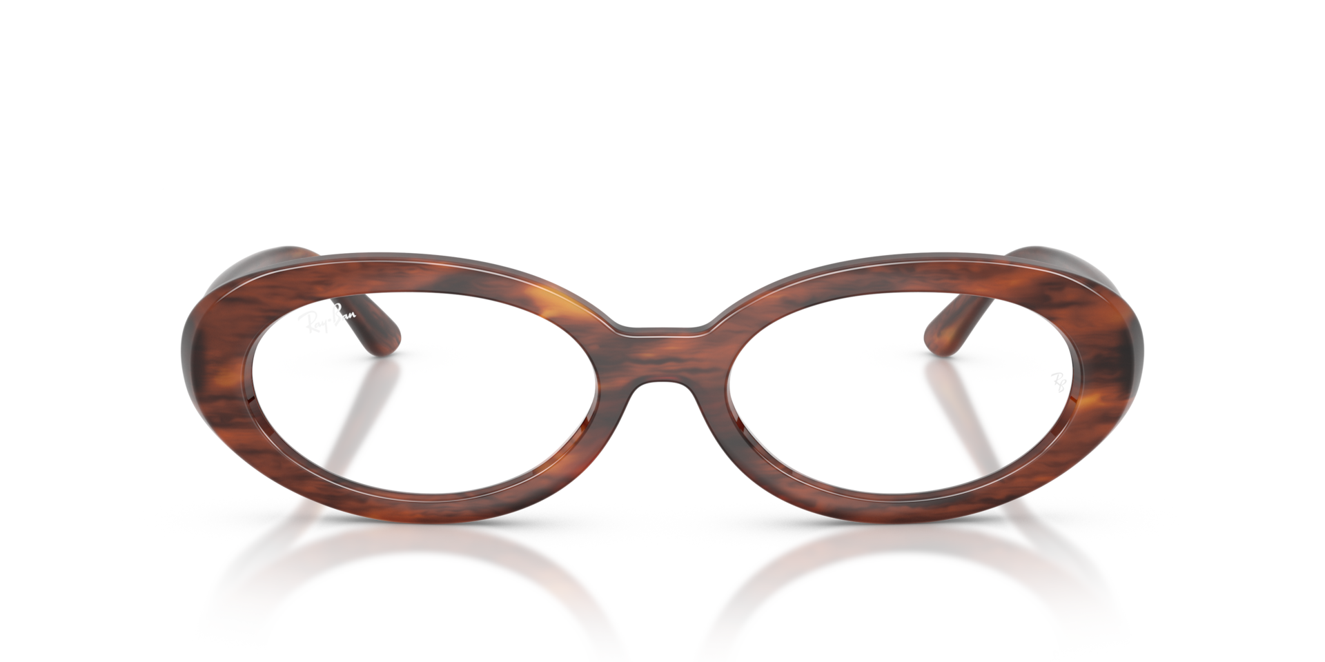 Ray-Ban RB2223V OPTICS Striped Havana, Size: L