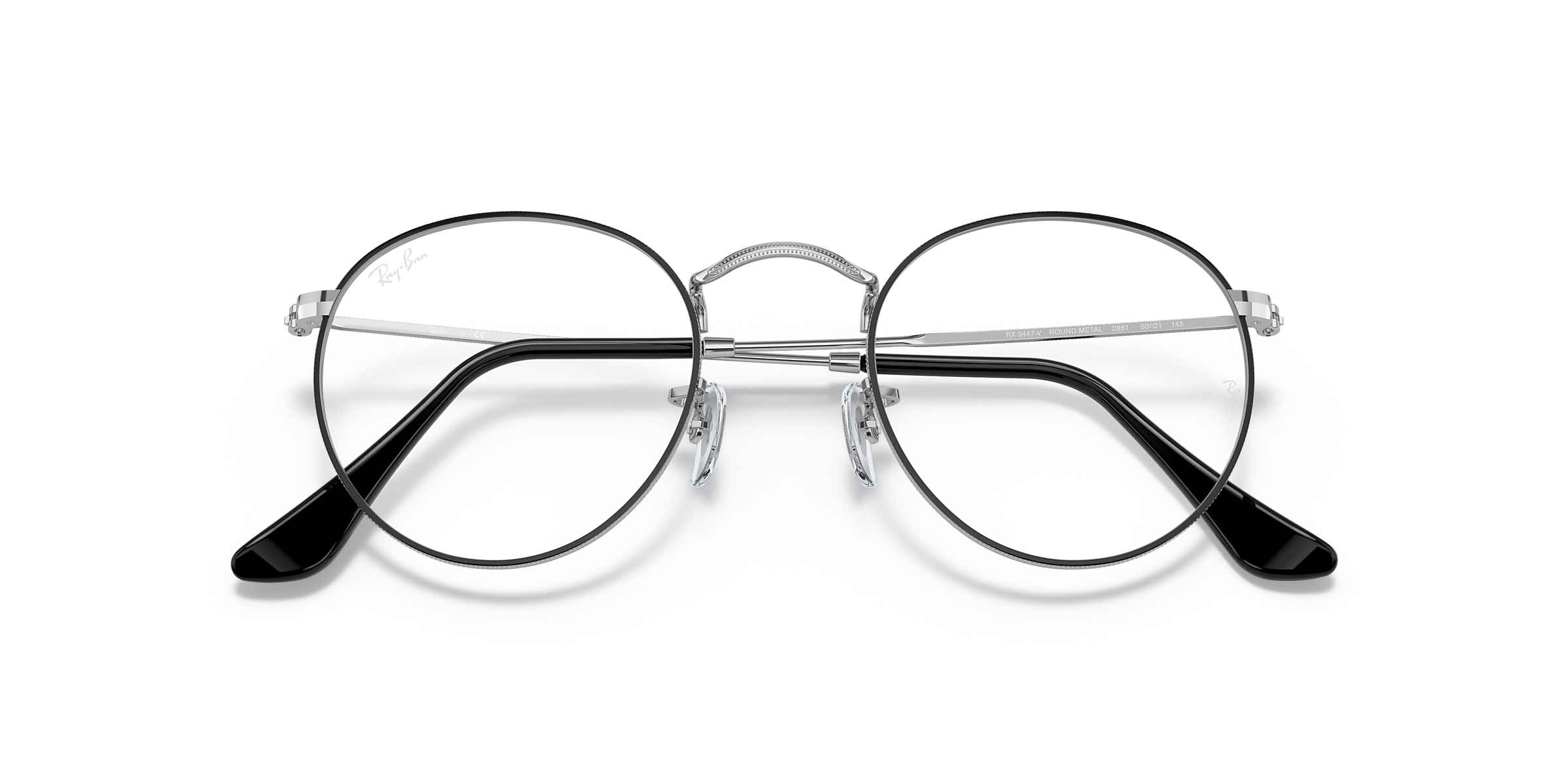 Ray-Ban Glasses RB3447V ROUND METAL