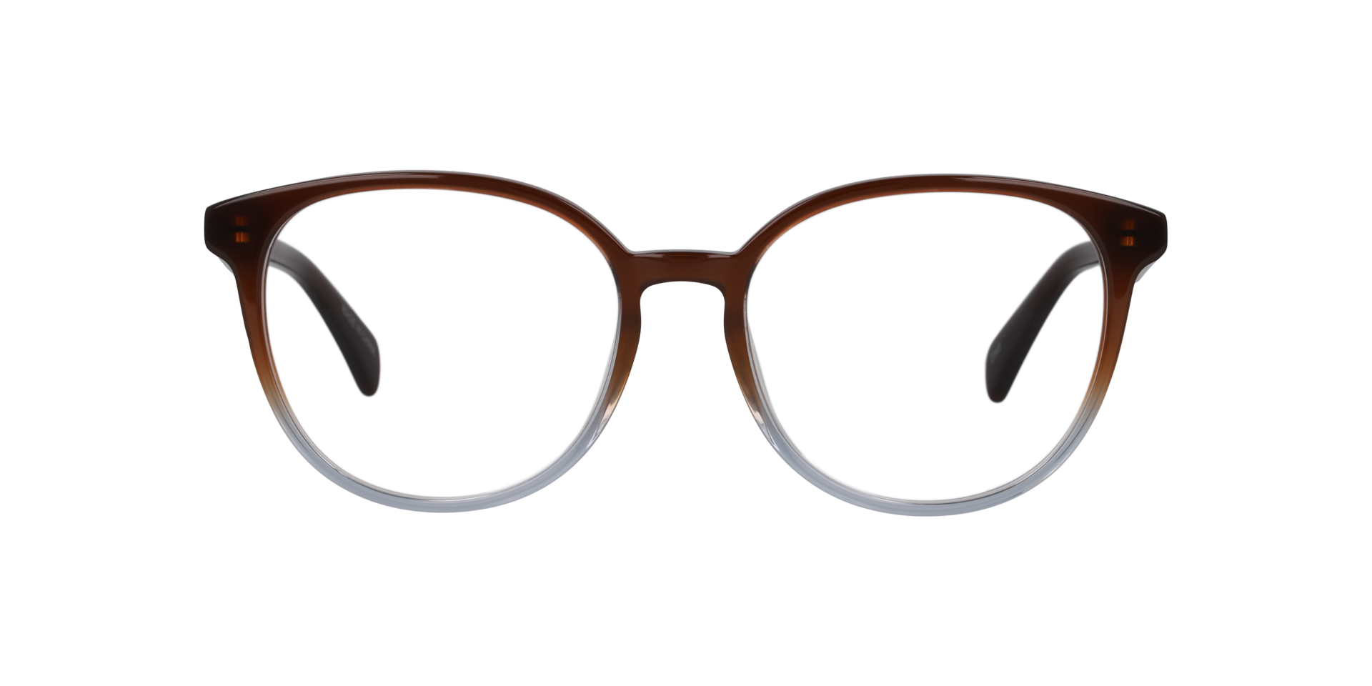 Clearly COESITE Brown On Light Blue, Size: M