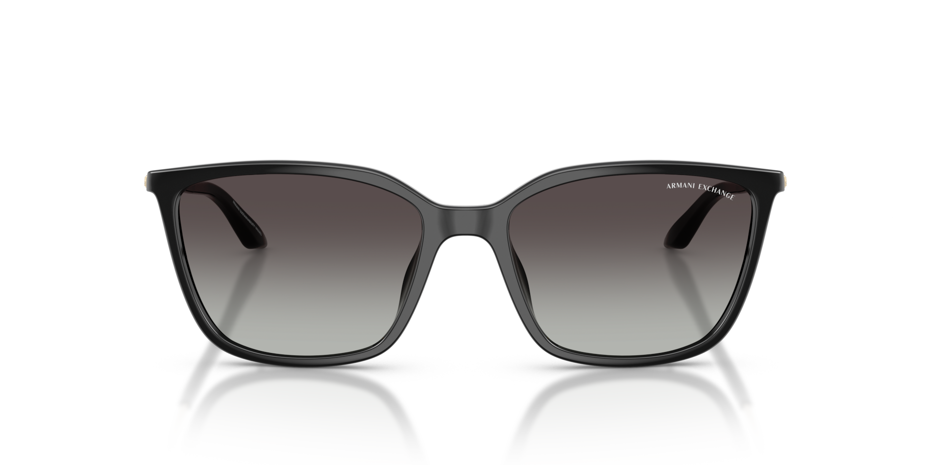 Armani Exchange AX4171SU Shiny Black, Size:
