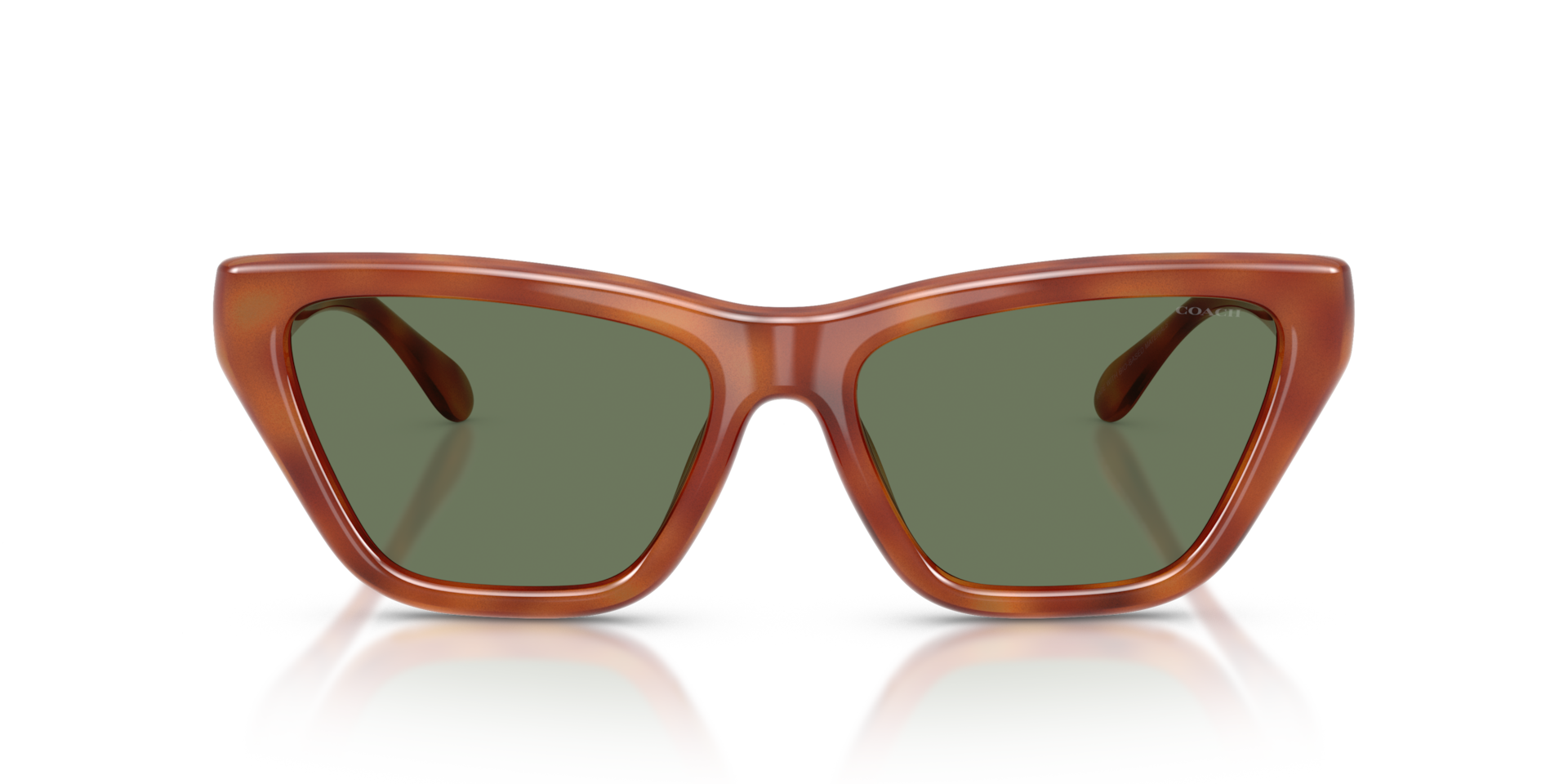Coach HC8449U CDP33 Caramel Tortoise, Size: L