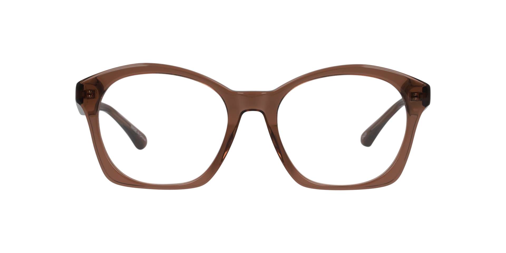 Clearly BASSWOOD Translucent Brown, Size: L