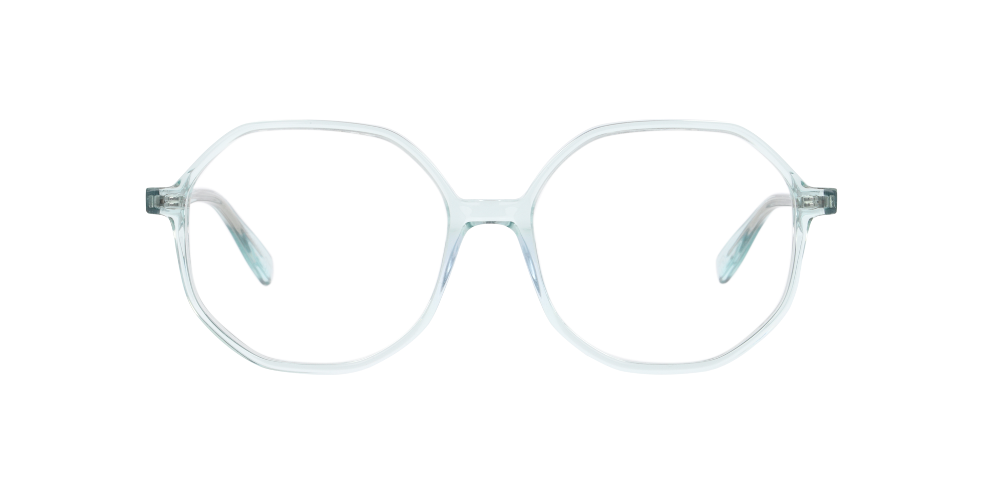Clearly DARIEN Transparent Light Green, Size: M