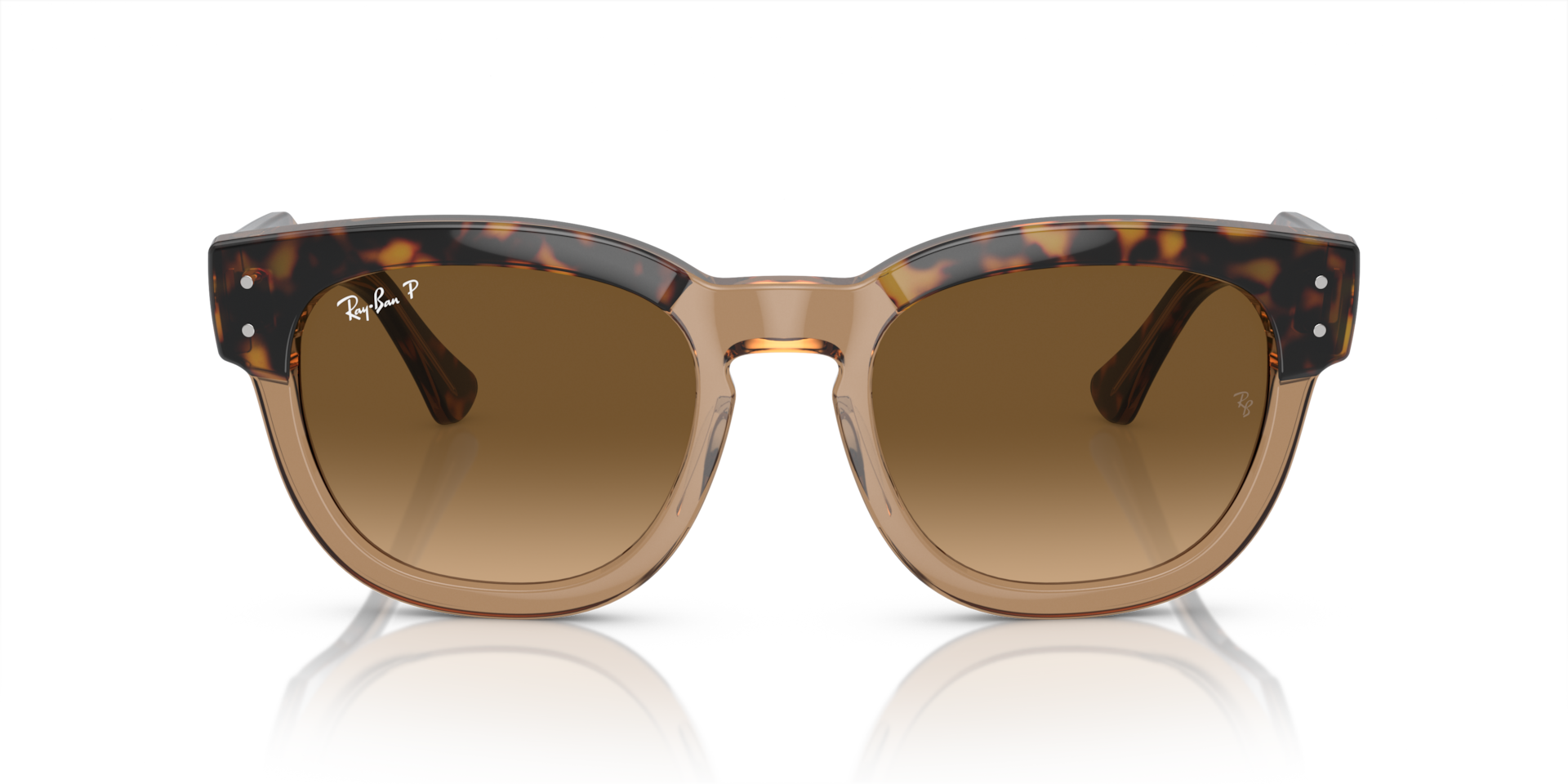 Ray-Ban RB0298S MEGA HAWKEYE Havana On Transparent Brown, Size: L