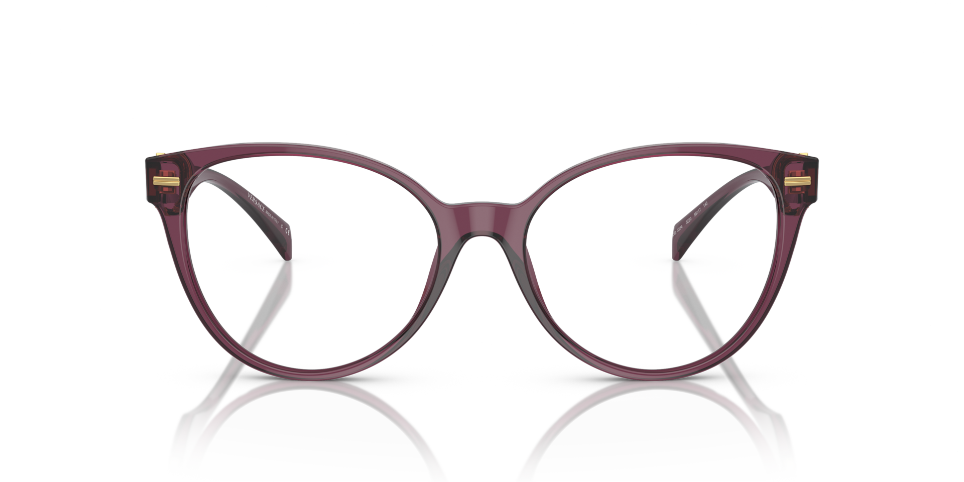 Versace VE3334 Transparent Violet, Size: S