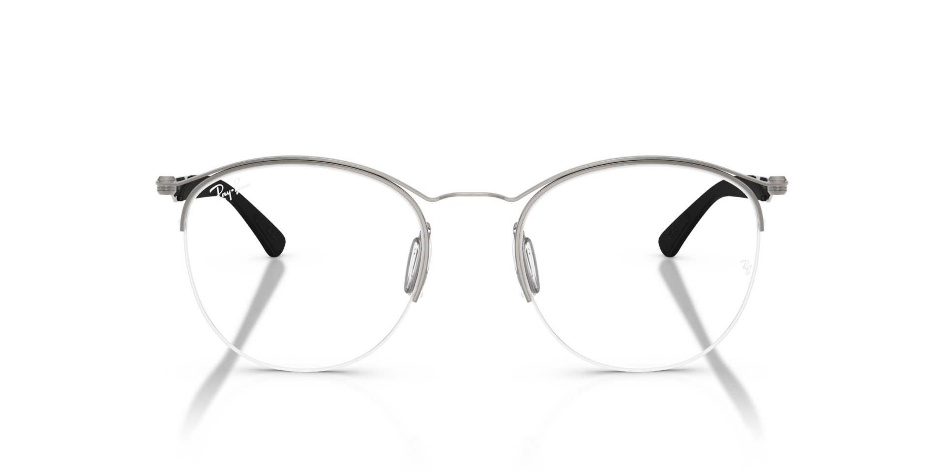 Ray-Ban RB7553 OPTICS Gunmetal, Size: S