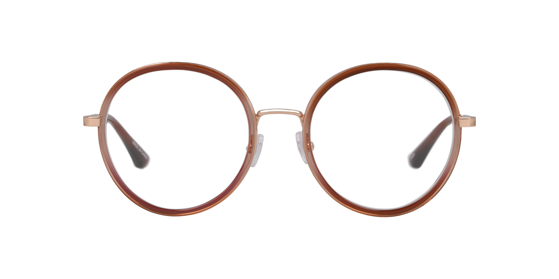 Clearly RUSTIC Gradient Pink On Rose Gold, Size: M