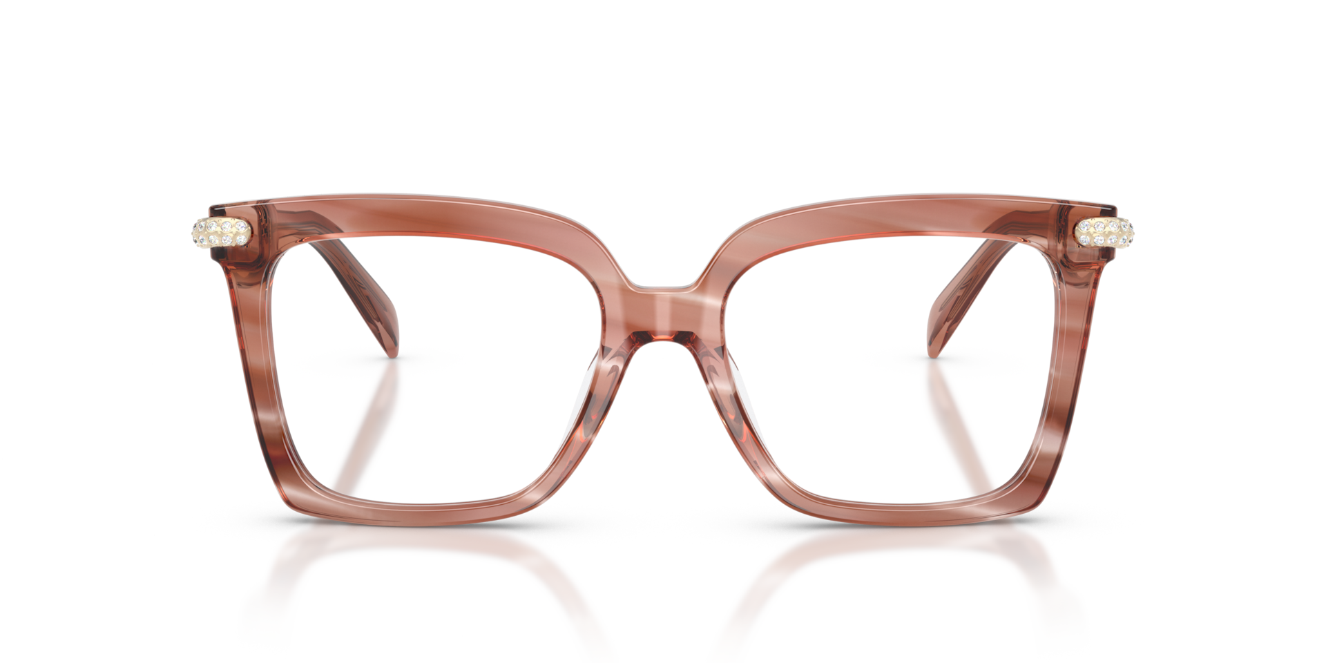 Michael Kors MK4191BU EXUMAS Pink Horn, Size: M