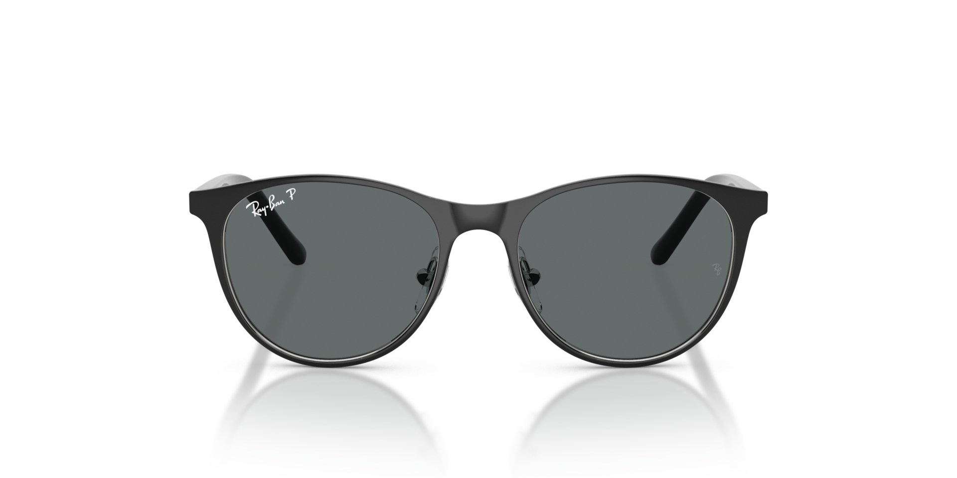 Ray-Ban RB9552S KIDS Black On Silver, Size: S