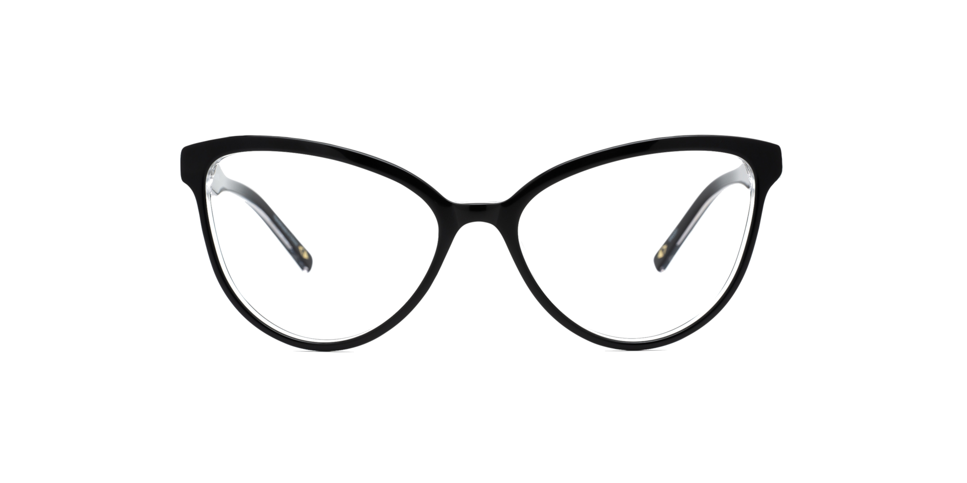Clearly BERGEN Bilayer Black Crystal, Size: XS