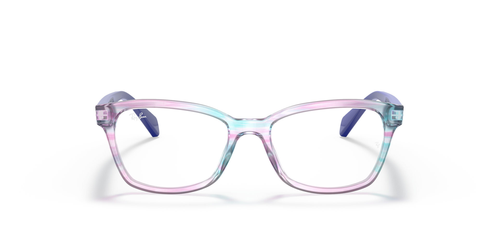 Ray-Ban RB1591 OPTICS KIDS Violet Striped Multicolor, Size: M