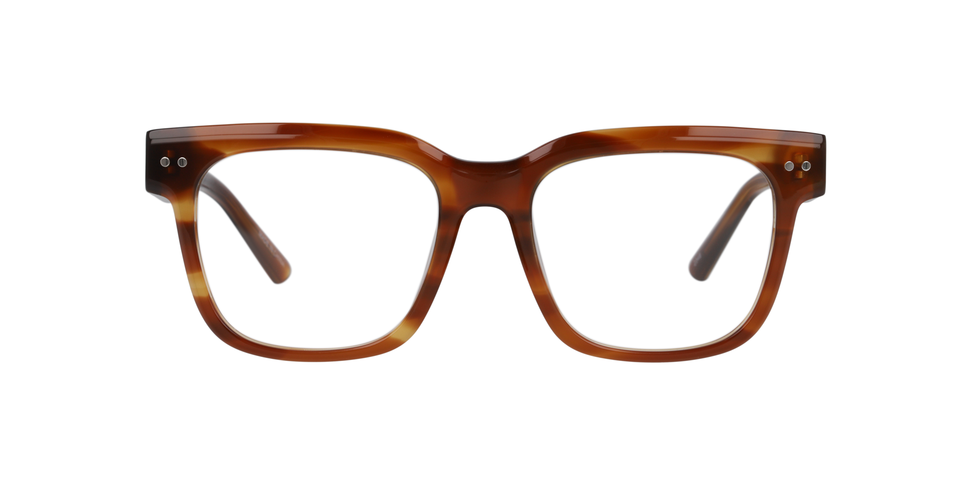 Clearly EPSOMITE Horn Brown Orange, Size: M