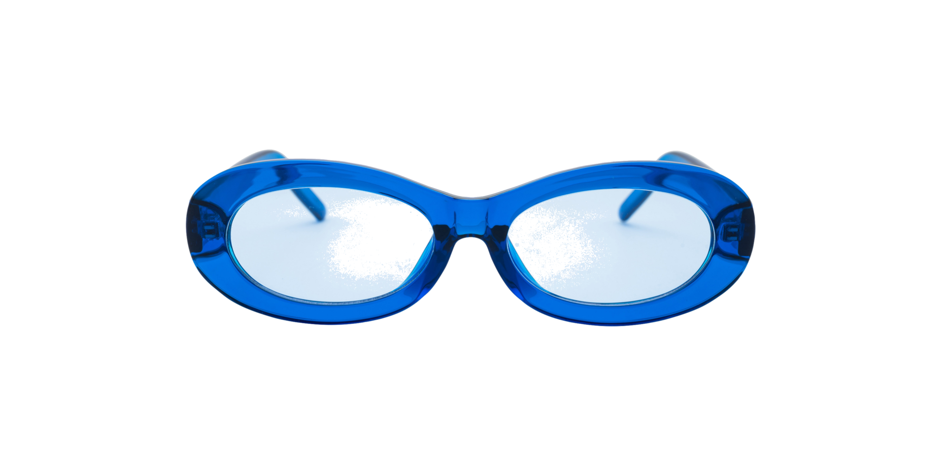 Clearly PASSION Dark Blue Translucent Shiny, Size: L