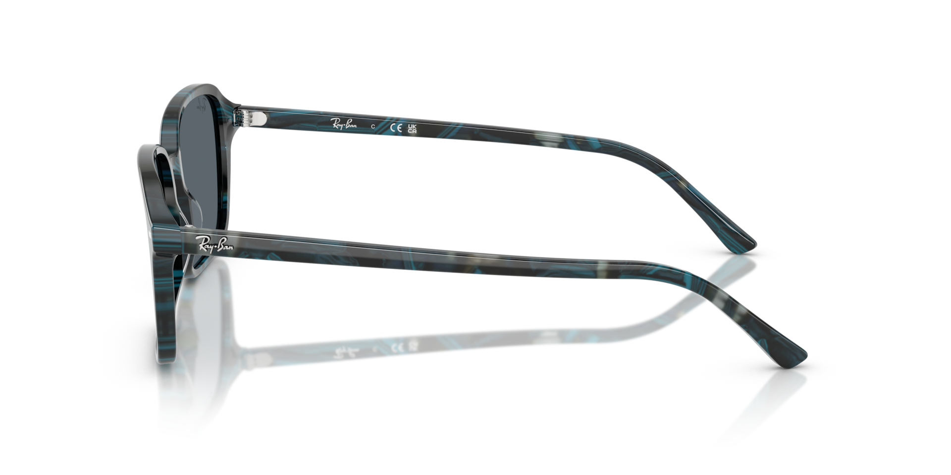 Ray-Ban RB2231 RAIMOND Transparent Fantasy Blue & Grey, Size: L