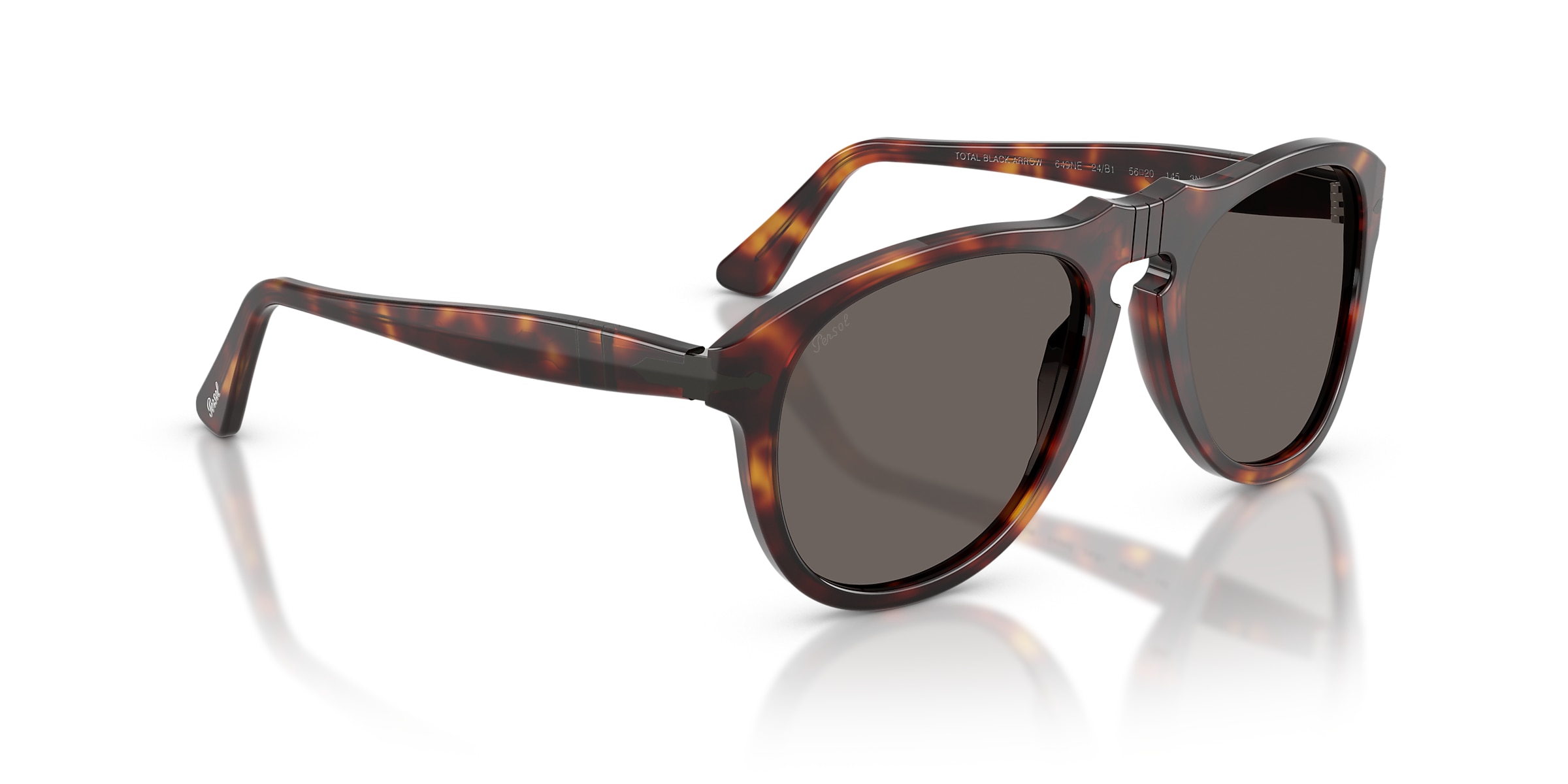 Persol Sunglasses PO0649NE - TOTAL BLACK ARROW