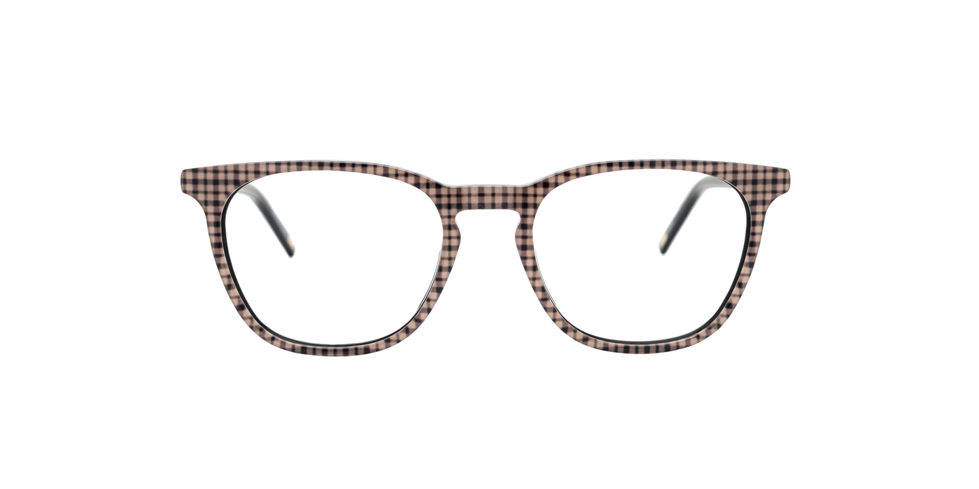 Clearly CHESTER Bilayer Beige Tartan/black, Size: XS