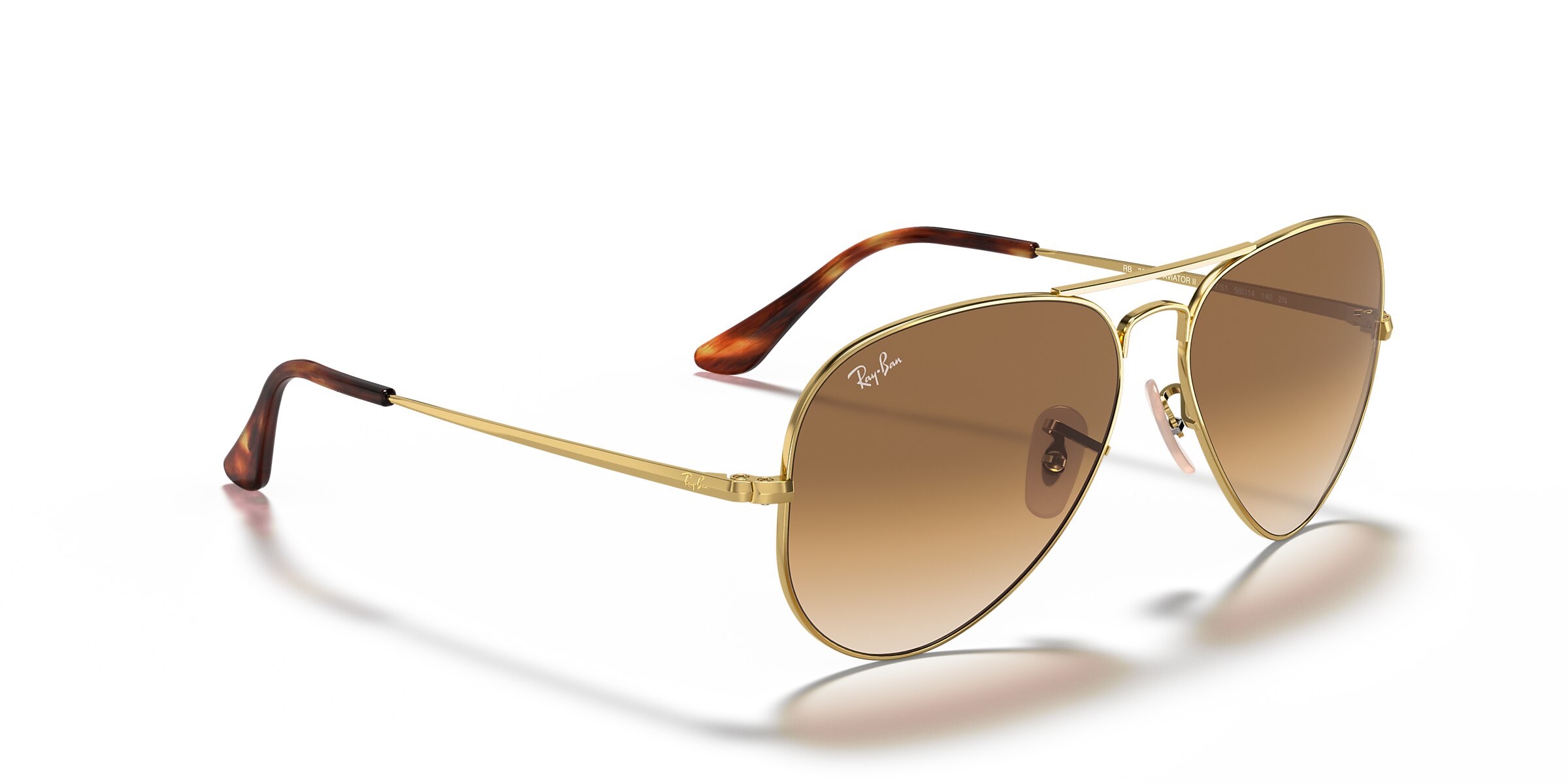 Ray-Ban Sunglasses RB3689 AVIATOR METAL II
