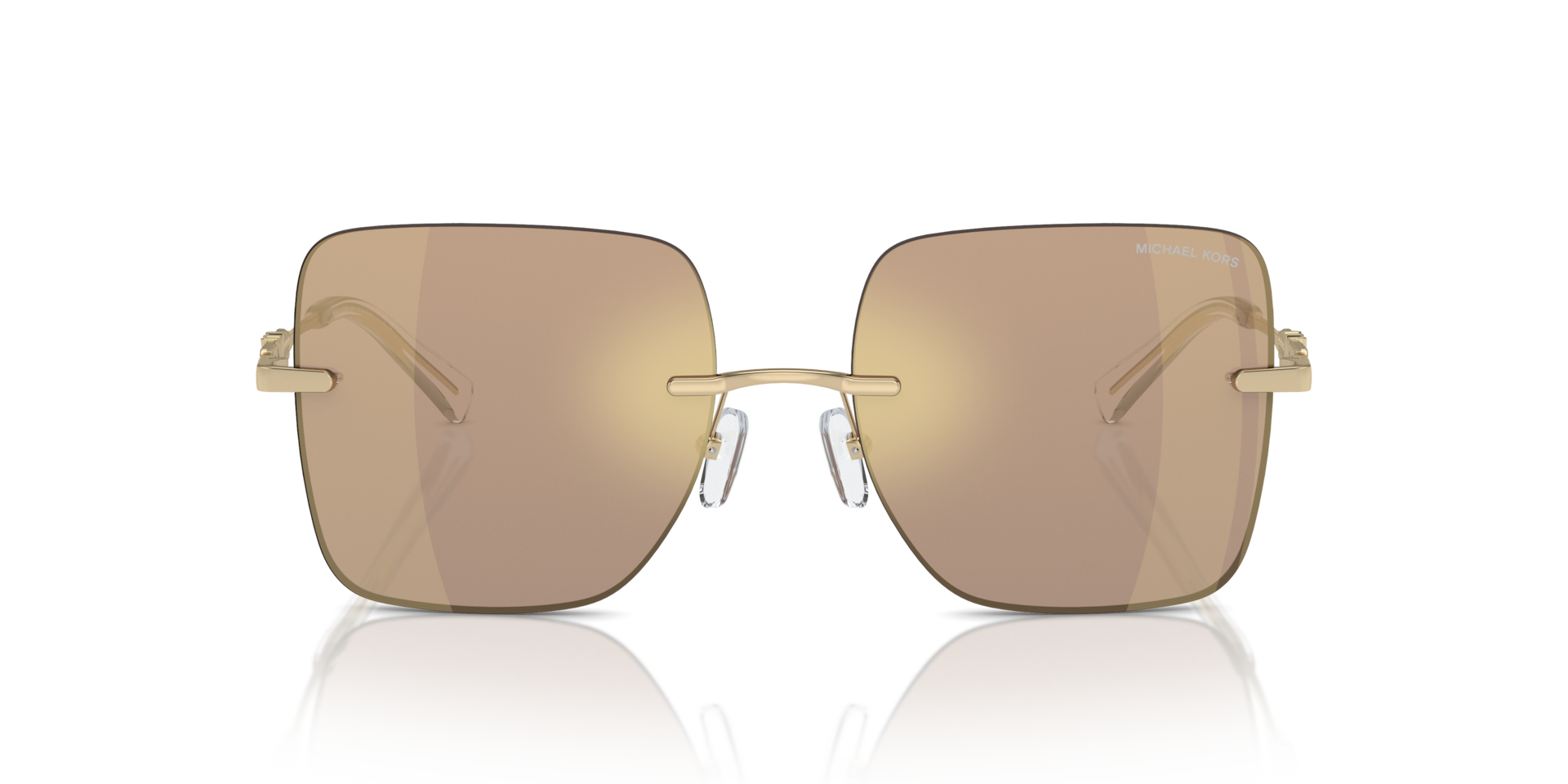 Michael Kors MK1150 QUÉBEC Brown Mirror, Size: L
