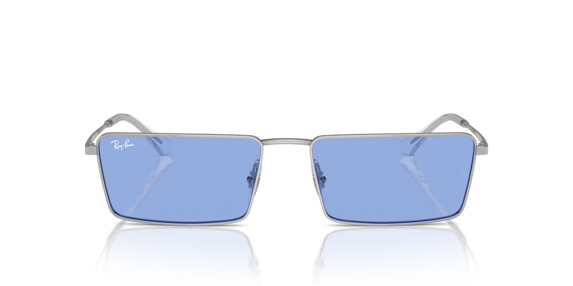 Ray-Ban RB3741 EMY BIO-BASED Silver, Size: XXL