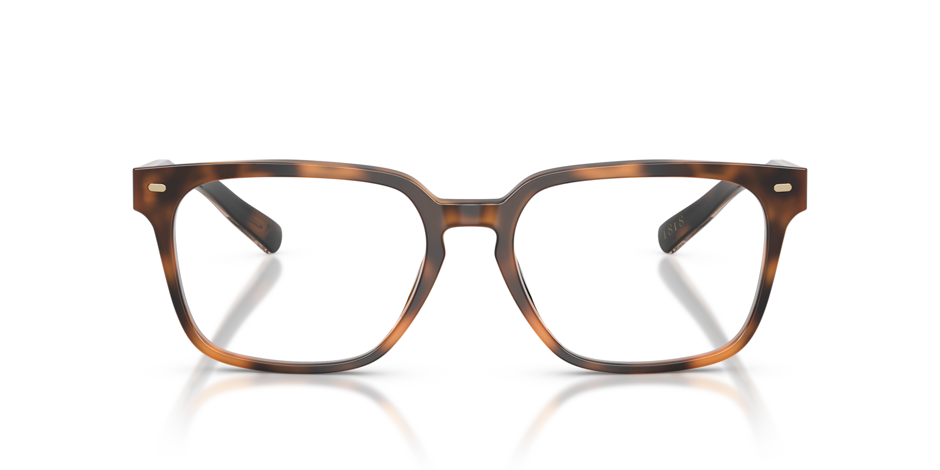 Brooks Brothers BB2072U Warm Tortoise, Size: M