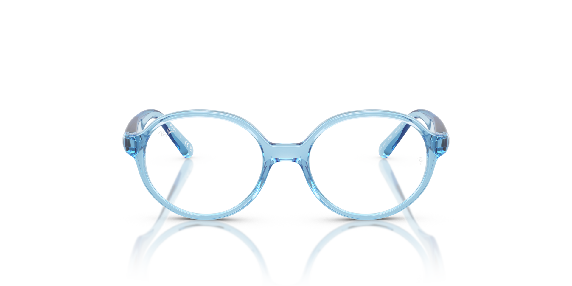 Ray-Ban RB1905 OPTICS KIDS BIO-BASED Transparent Blue, Size: XS