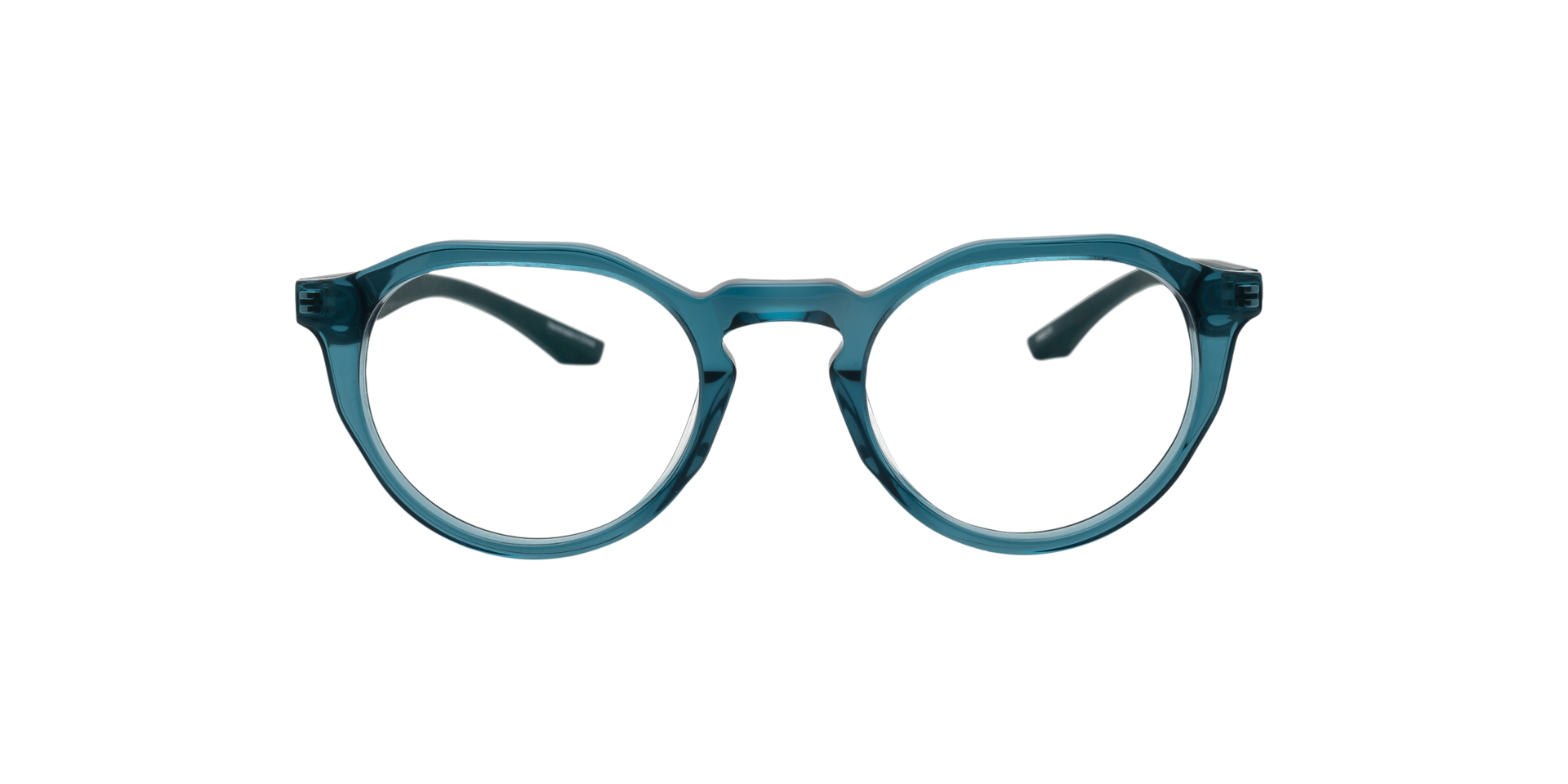 Clearly ASTEROID Blue Translucent, Size: S