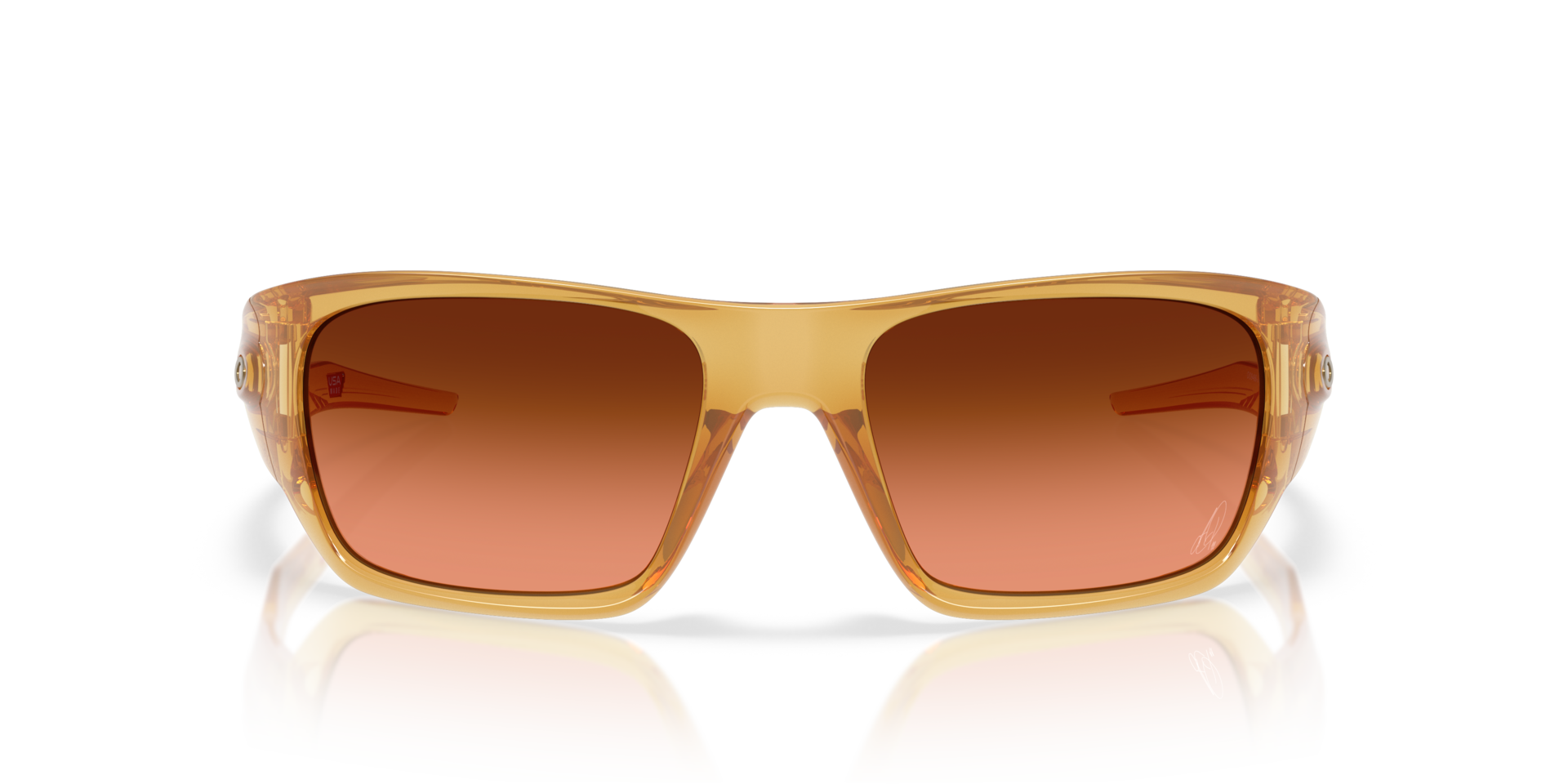 Oakley OO9486 ALEXIA PUTELLAS SIGNATURE SERIES MASSETER Translucent Light Curry, Size: M