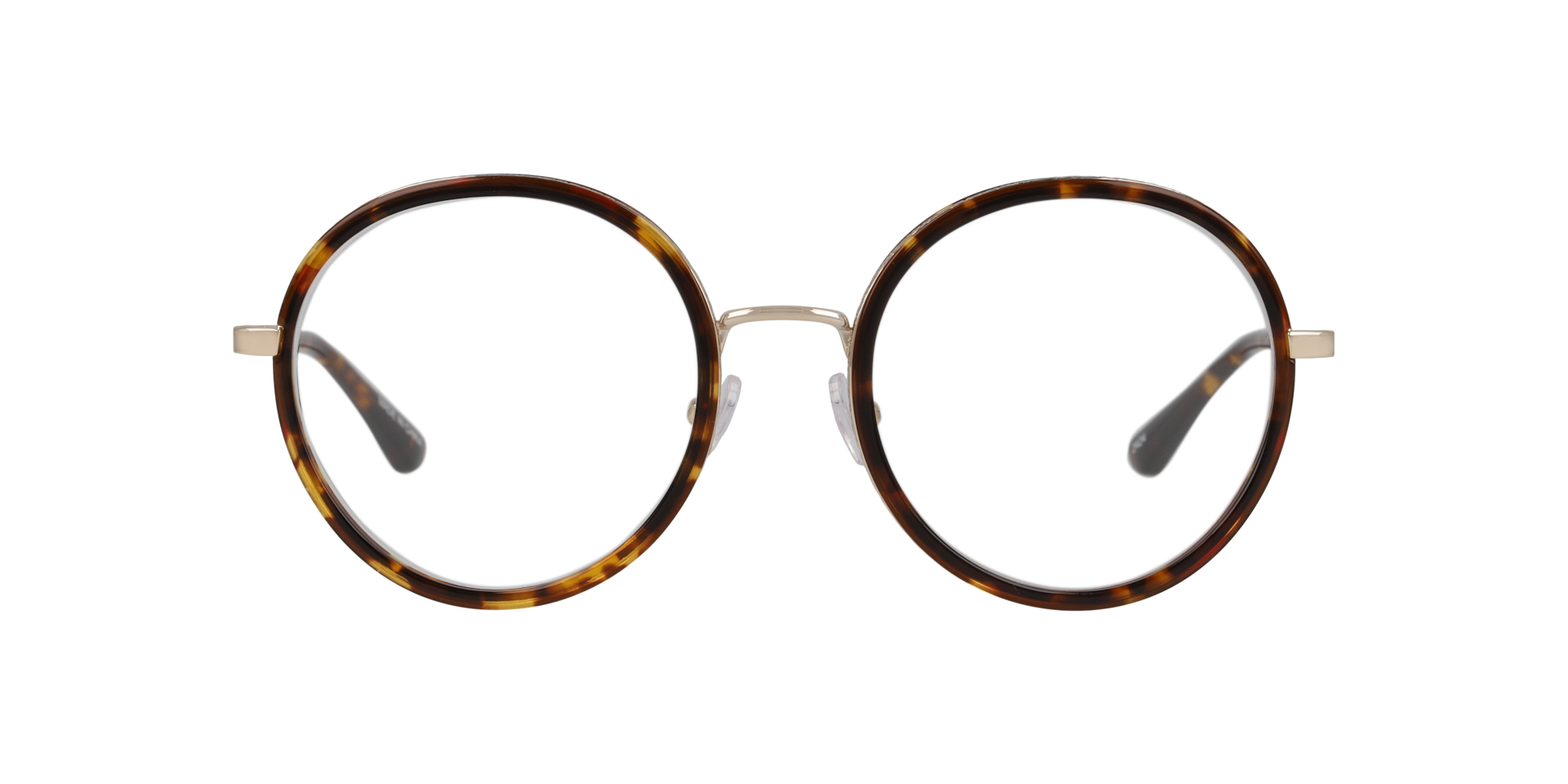 Clearly RUSTIC Havana Brown On Gold, Size: M