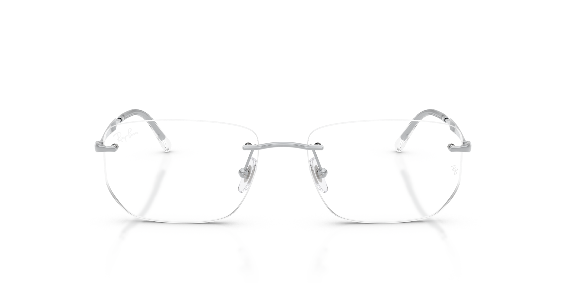 Ray-Ban RB3768V OPTICS Silver, Size: S