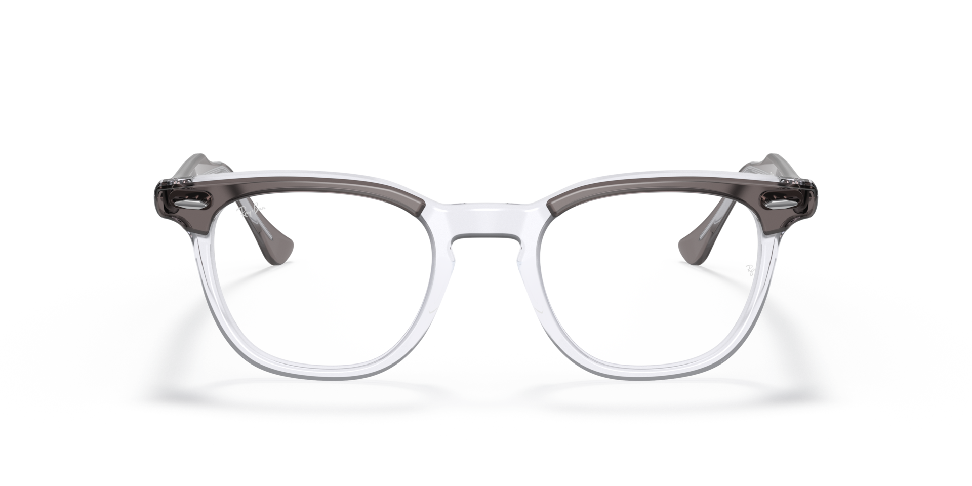 Ray-Ban RB5398 HAWKEYE OPTICS Grey On Transparent, Size: S