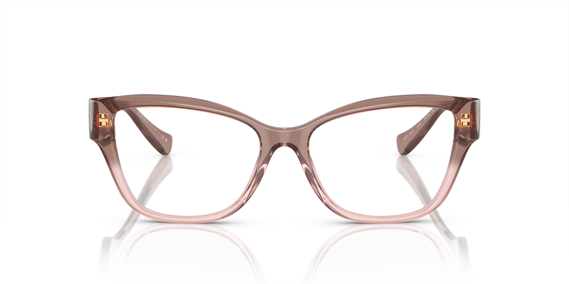 Versace VE3347 Pink Transparent, Size: M
